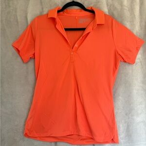 Nike Women's Orange Golf Shirt